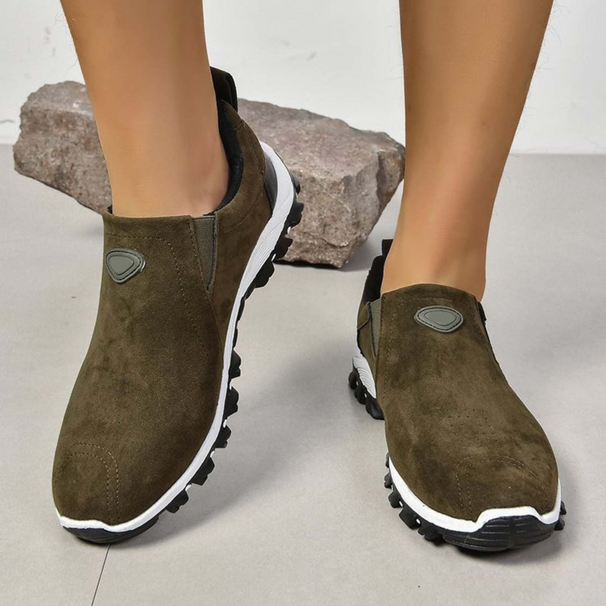 Futezty Womens Sneakers PU Leather Shoes Walking Shoes for Women