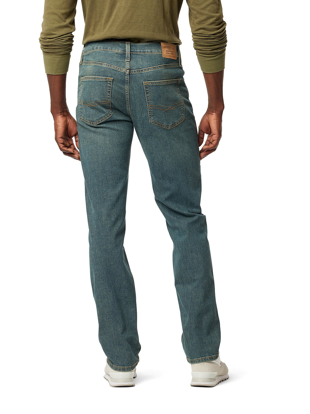 Levi Strauss Signature Men's Straight Fit Jeans