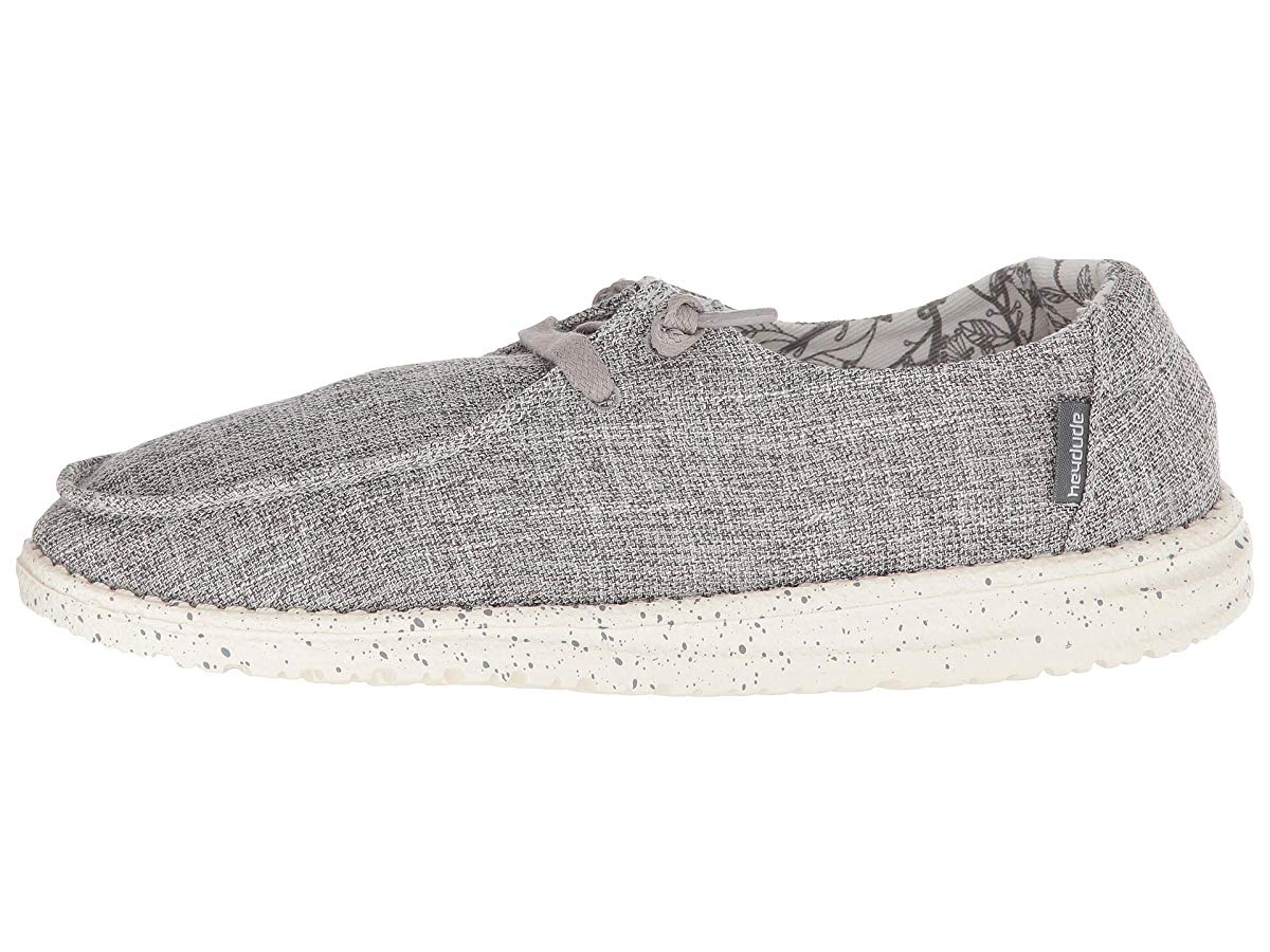 Hey Dude Ladies Wendy L Linen Iron Shoe 121533901