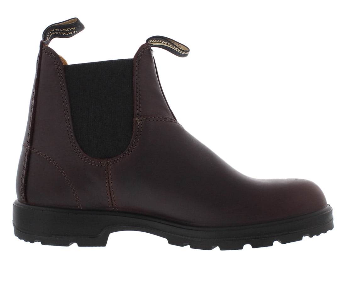 Blundstone Elastic Sided Boot Lined Unisex Shoes Size 10.5, Color: Auburn/Black