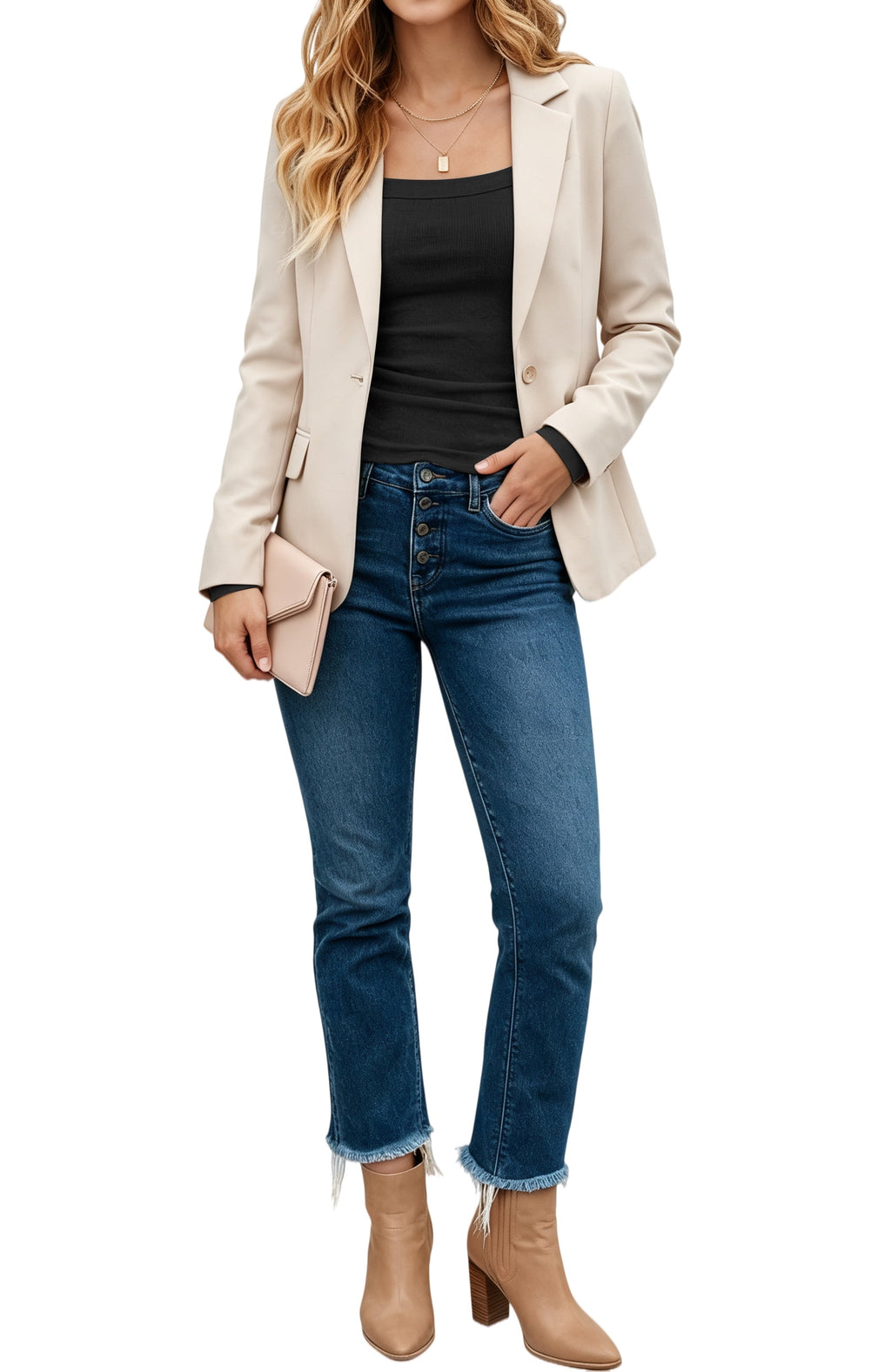 SPROUTOP Slim Fit Blouse for Women Long Sleeve Square Neck Shirts Ribbed Fall Ladies Casual Basic Tops
