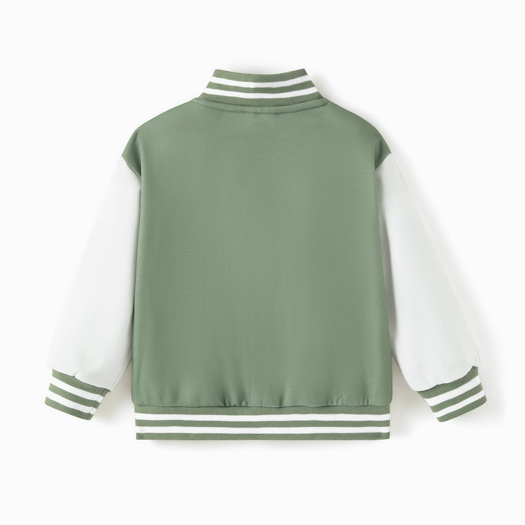 Disney Girls Bomber Jacket Minnie Mouse Colorblock Varsity Lightweight Sweatshirts Gift Fall Spring Sizes 3-10