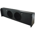 10 in. Dual Empty Woofer Box for 2009-14 Ford F150 Under Seat Downfire