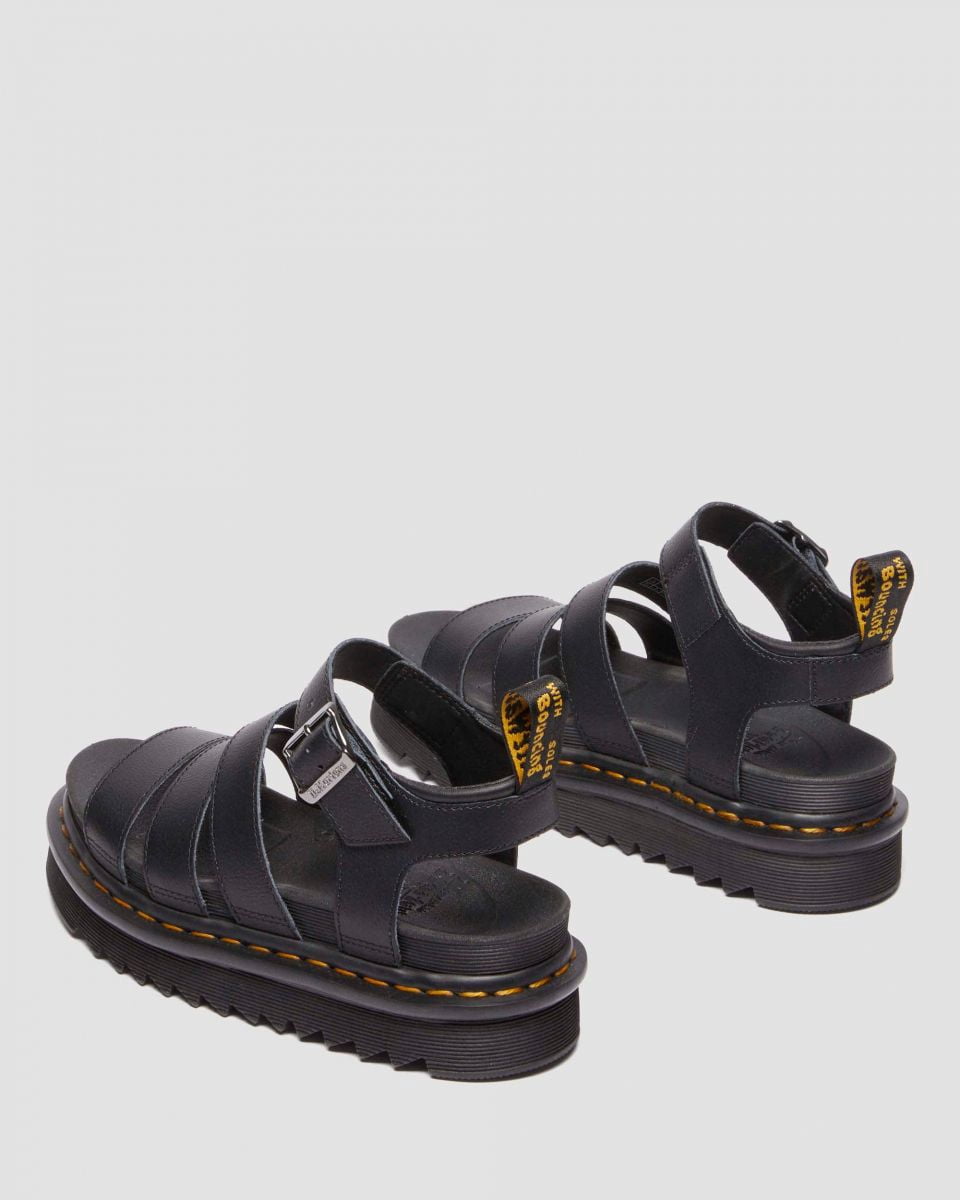 Dr Martens Women's Blaire Sandal Black Athena Leather - 31520001