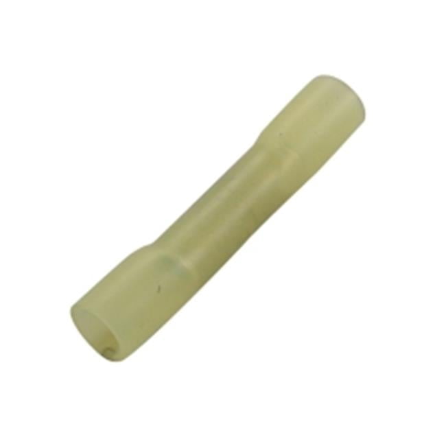 12-10 in. Yellow CS Heat Shrink Butt Connector - 3 Piece