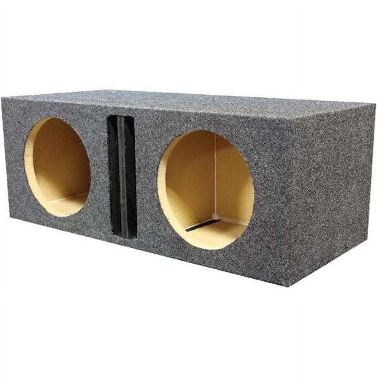 12 in. Dual Ported Heavy Duty Enclosure with Divider