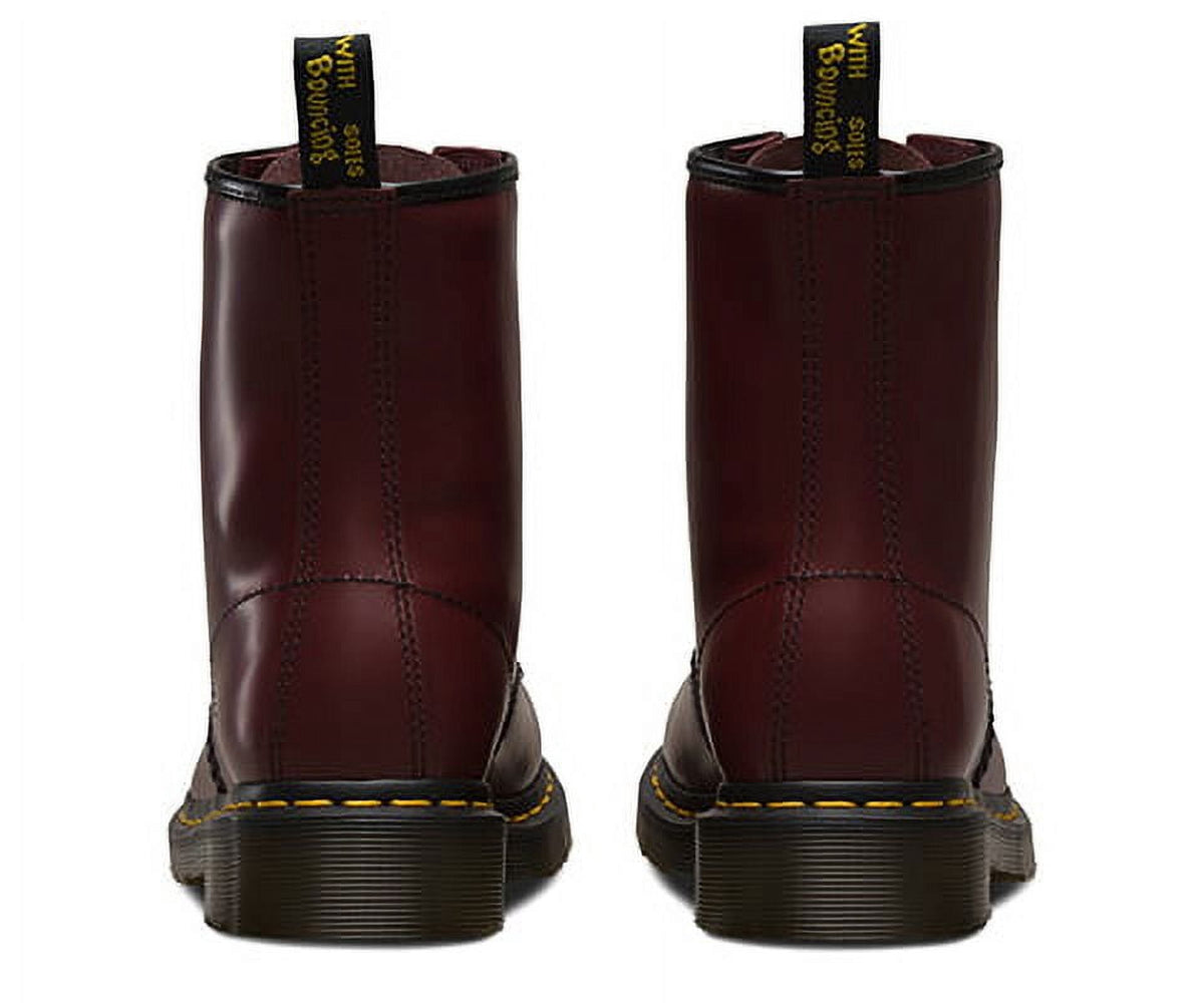 Dr. Martens Unisex 1460Z DMC 8 Lace Up Cherry Red Smooth Leather Boots Shoes Doc