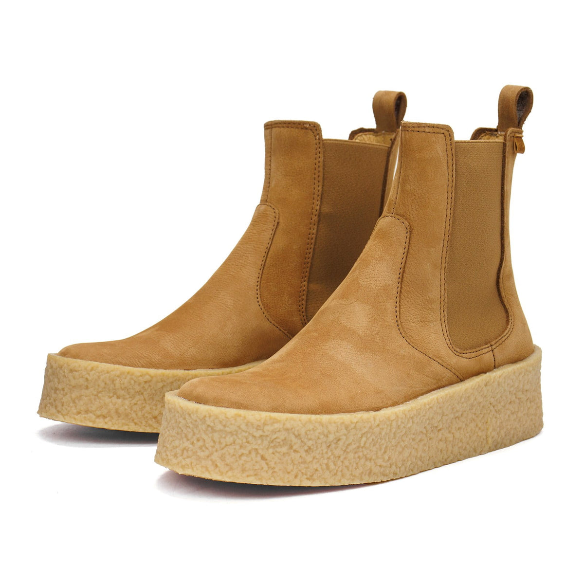 El Naturalista Women's Dolmen Platform Ankle Boots, Pleasant Honey,8 M US