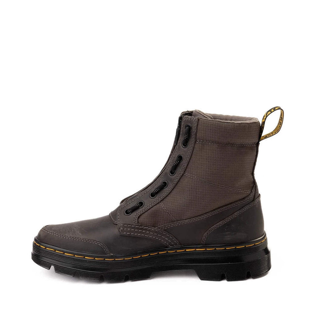 Dr. Martens Combs Jungle R32107029 Boots Men's 8 Gunmetal Leather Ankle JOBB1552