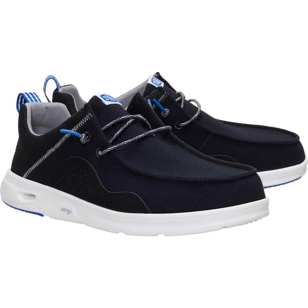 HEYDUDE Men HEYDUDE Mens Wally Hey2O Mesh, Monument Grey/Dawn Blue, 11, Monument Grey/Dawn Blue, 11