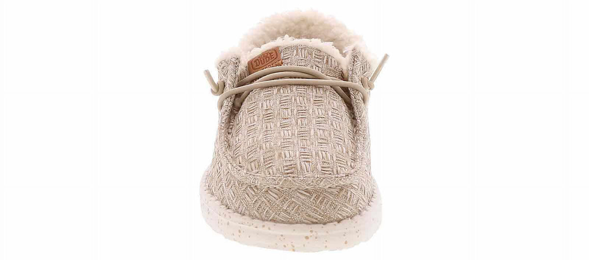 Heydude Wendy Warmth Lined Youth Kids' (11-6) Casual Shoe | 40883-106 Beige