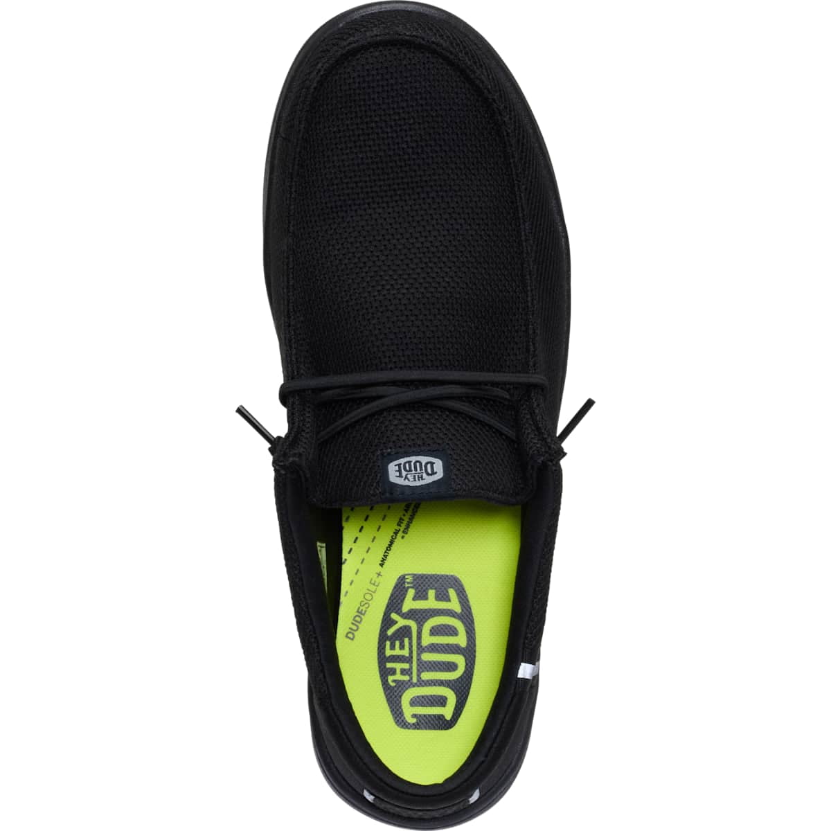 HEYDUDE Men Wally Work Comp Toe Wide, Black, 10