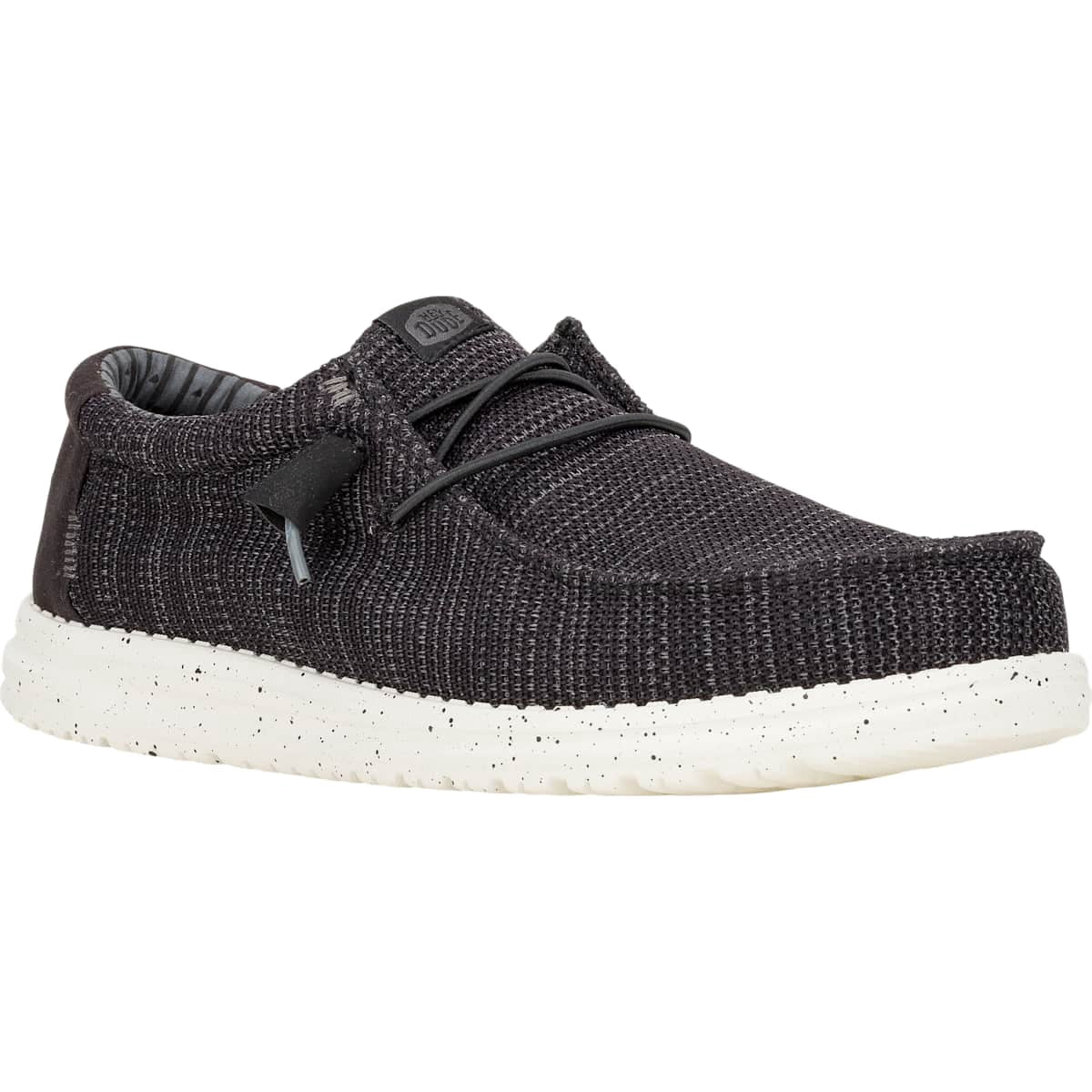 HEYDUDE Men Wally Stretch Sox Wide, Gray, 12