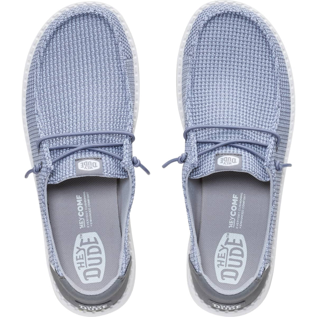 HEYDUDE Women Wendy Mesh Grey, Grey