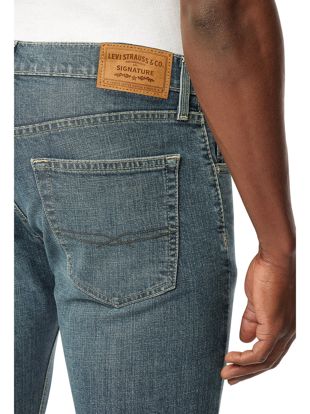 Levi Strauss Signature Men's and Big and Tall Bootcut Jeans
