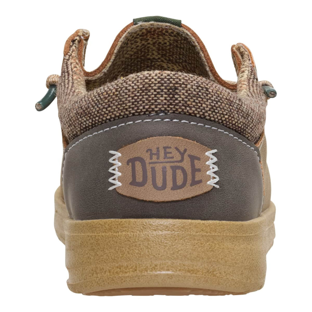 HEYDUDE Unisex Paul Youth Classic, Nut, 1