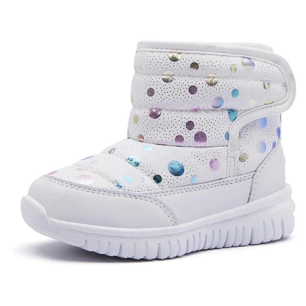 Girls' Boots Boys Girls Snow Boots Winter Waterproof Slip Resistant Cold Weather Shoes for 2-16Years (Toddler/Little Kid/Big Kid) Save Big