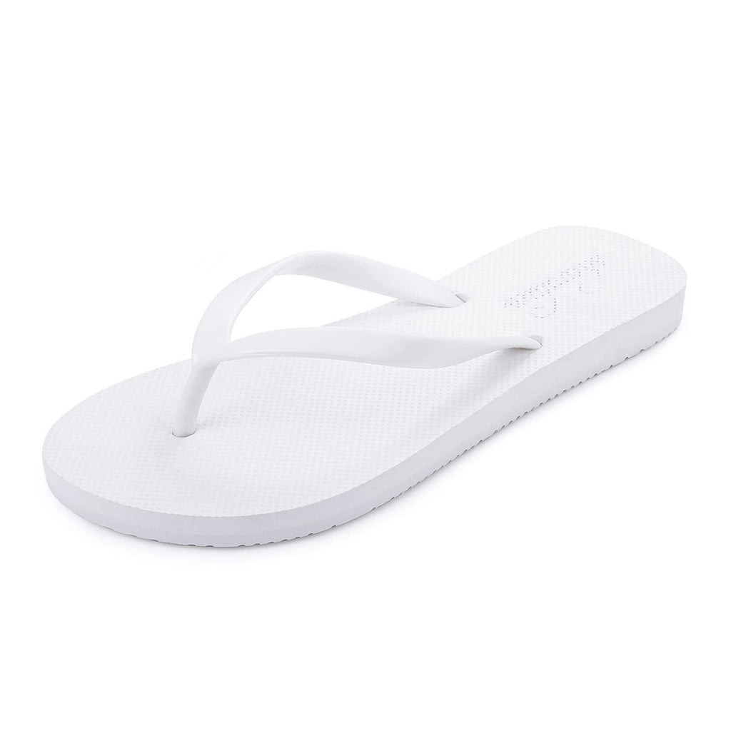 Comwarm Women's Flip Flops Summer Beach Sandals Soft Foam Women's Sandals, Black