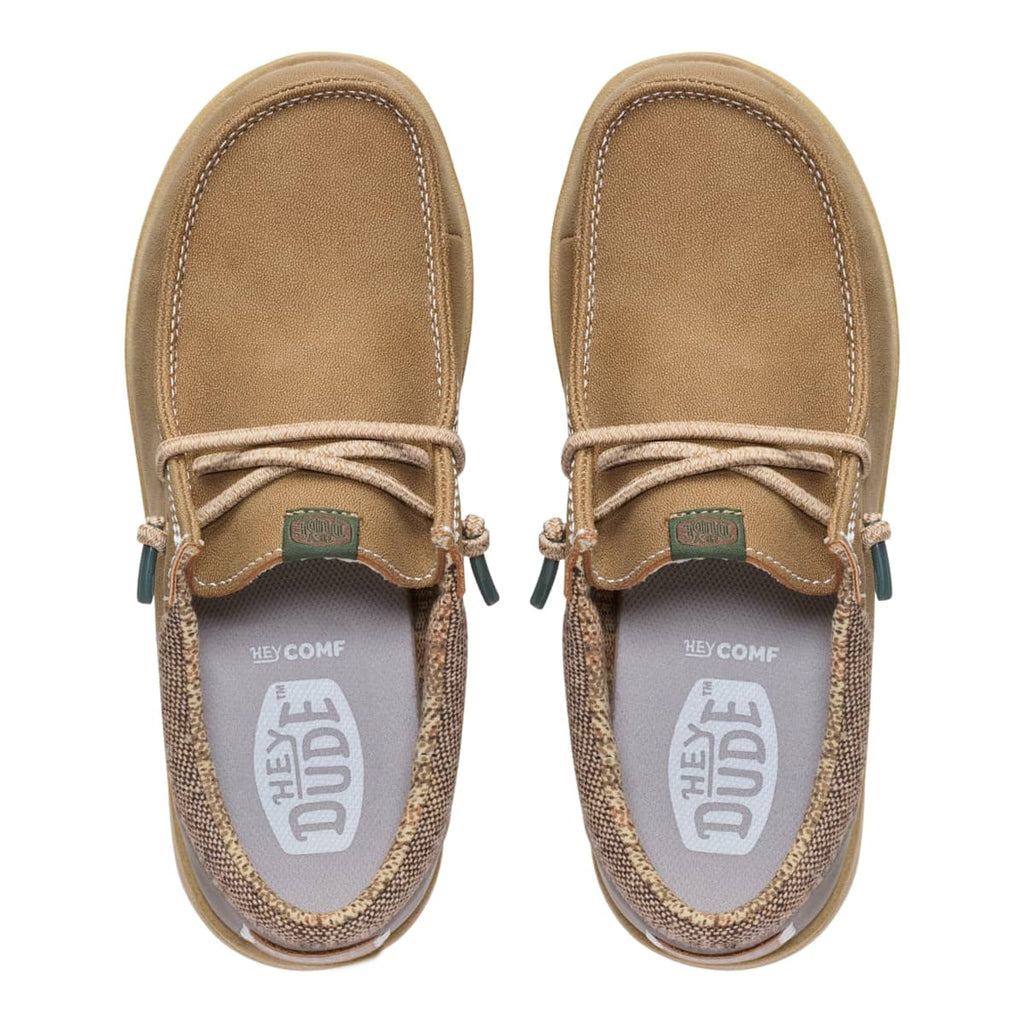 HEYDUDE Unisex Paul Youth Classic, Nut, 1