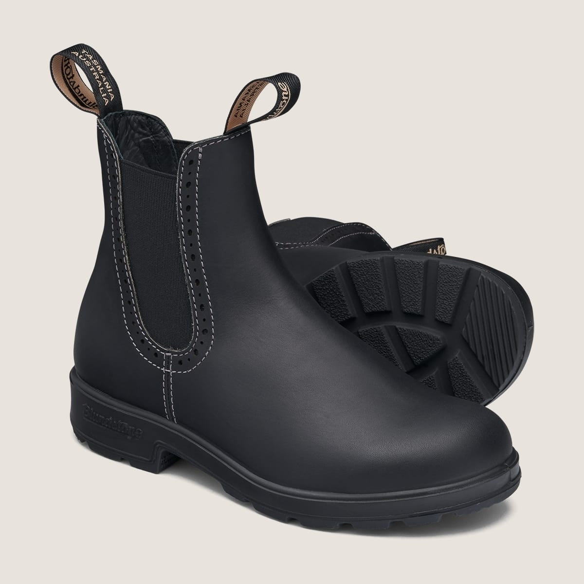 Blundstone Womens High Top Boots Voltan Black 1448 Water-Resistant Leather