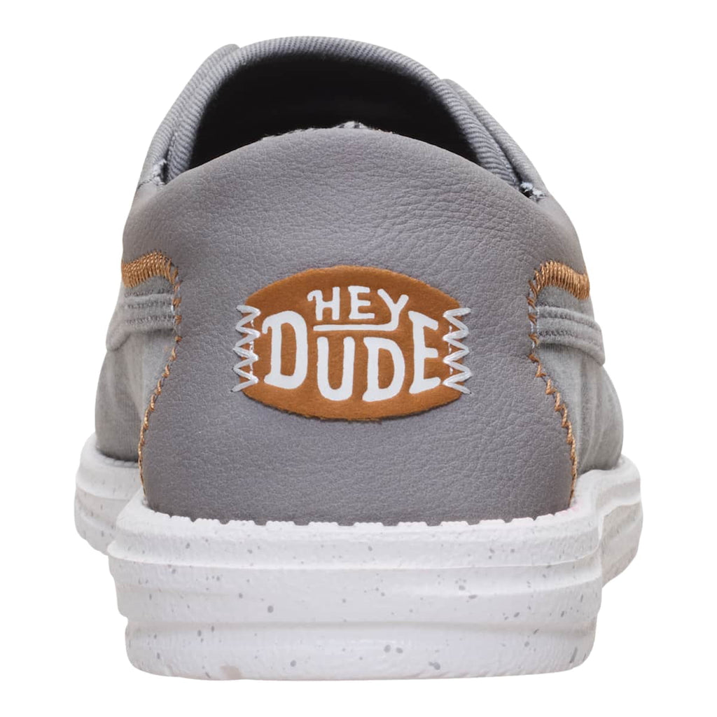 HEYDUDE Men Wally Cru Stretch Canvas, Ensign Blue, 10