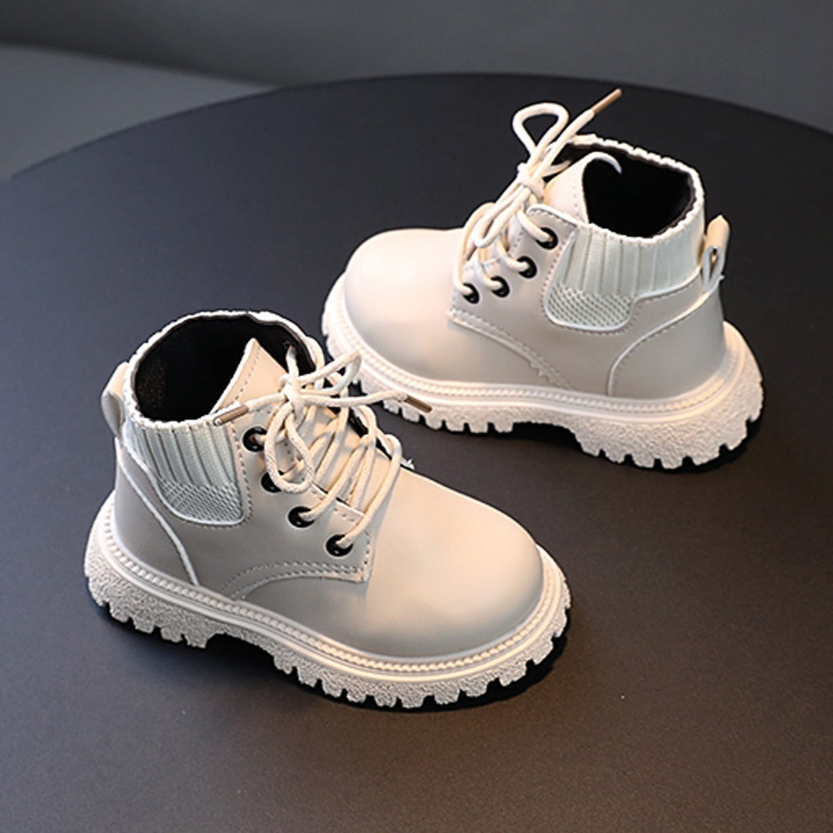 Boots Gift for Boys Girls Ankle Boots Lace Up Work Boot Booties for Little/Big Kids Save Big