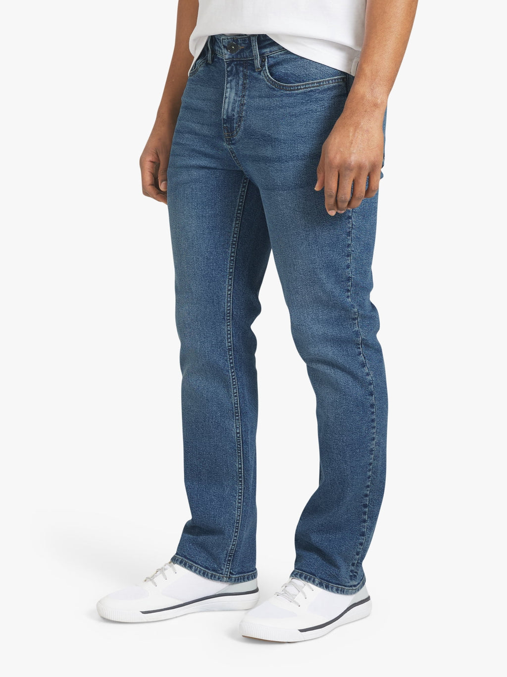 Chaps Men's & Big Men's Stretch Relaxed-Fit Denim Jeans, Sizes 30-42