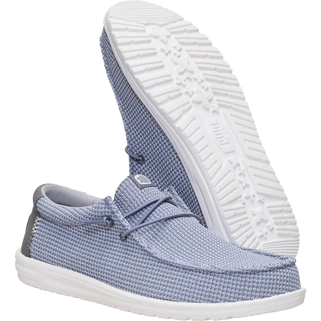 HEYDUDE Men Wally Mesh , Grey, 11