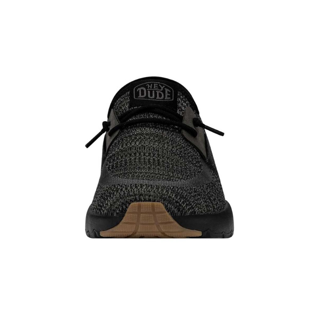 Mens Hey Dude Sirocco Black Night Tennis Shoe