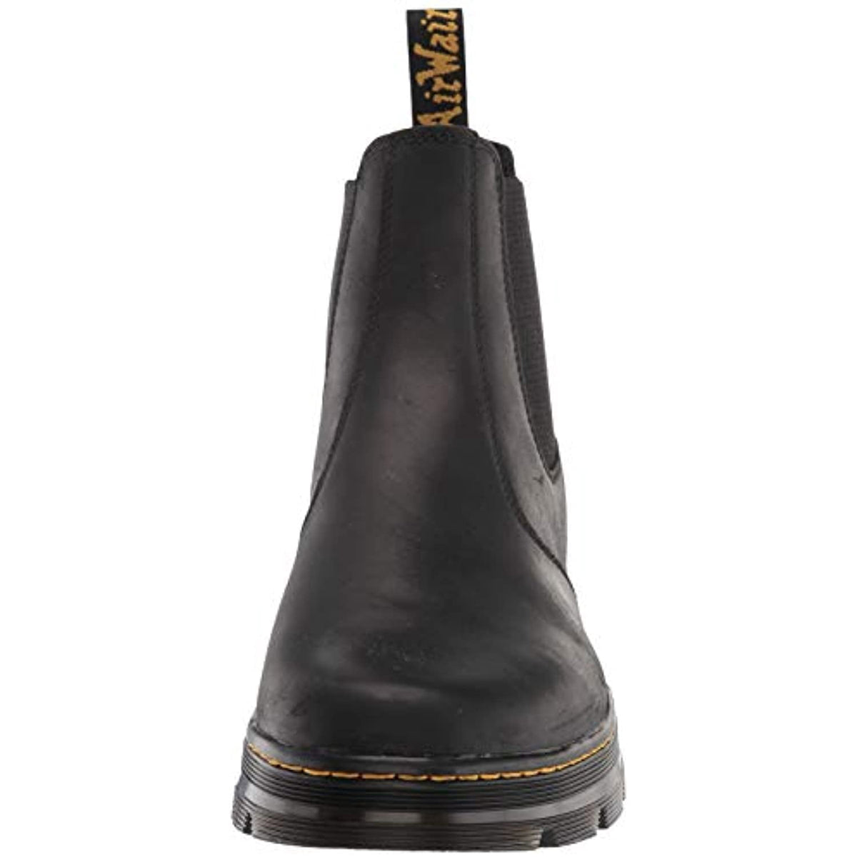 Dr. Martens Unisex Embury Chelsea Boot, Black Wyoming, 7 Women/6 Men