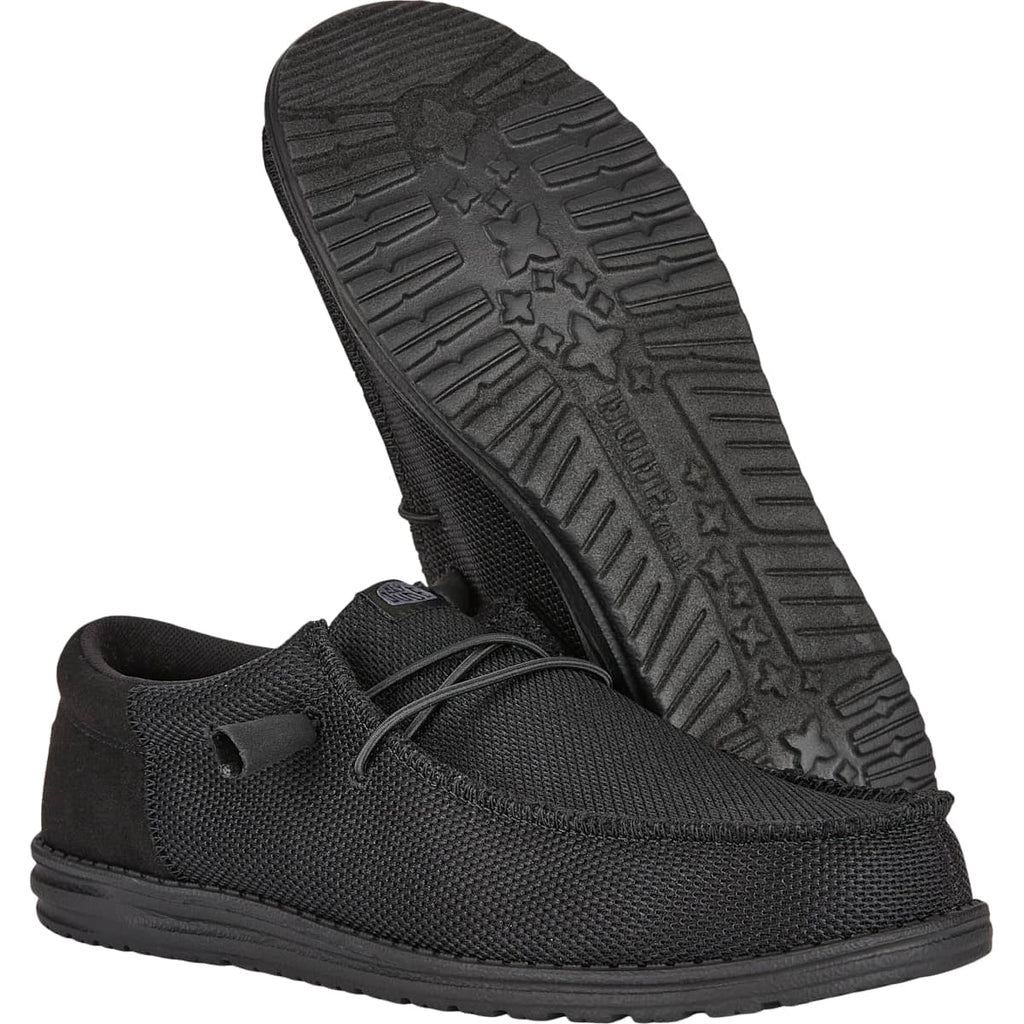 HEYDUDE Men Wally Funk Mono, White, 4