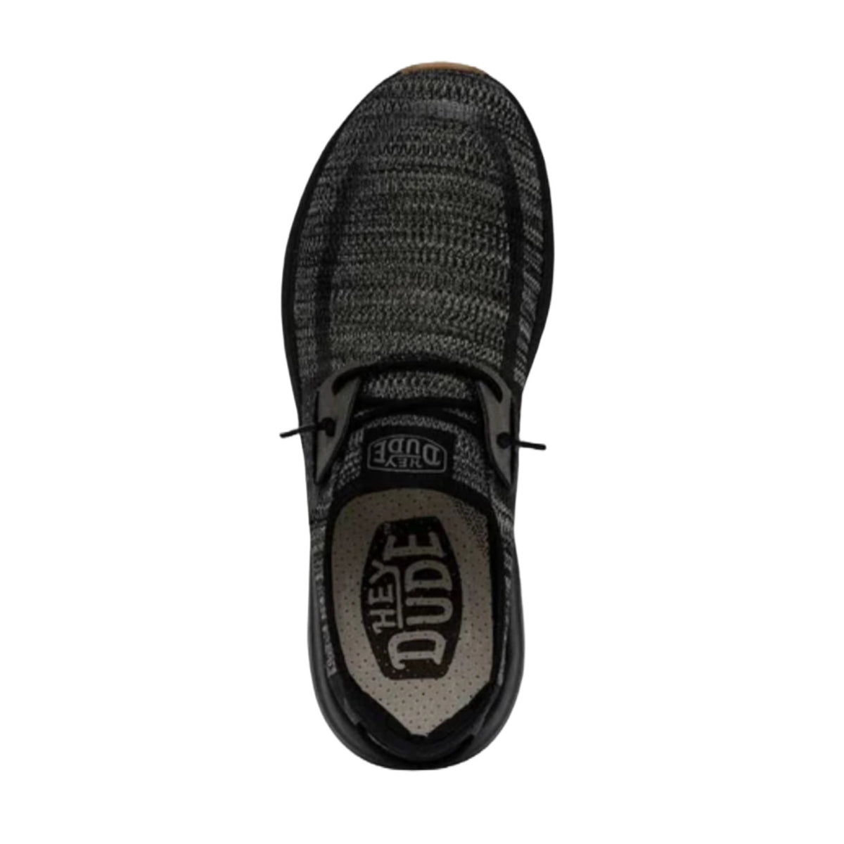 Mens Hey Dude Sirocco Black Night Tennis Shoe