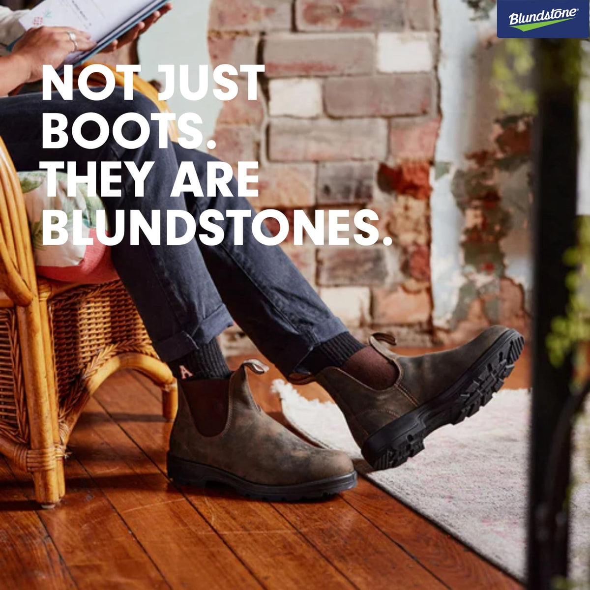 Blundstone 587 Unisex Classic Series Chelsea Boot for Men and Women with Shock Absorption and Premium Water Resistant Leather, Rustic Black, 8 US Men / 10 US Women / 7 AU - AUTHORIZED DEALER