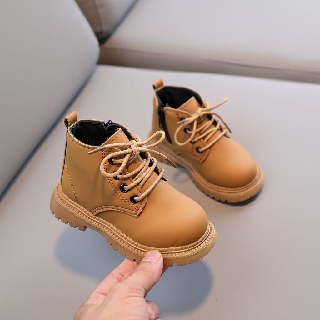 Girls' Boots Girls Kids Lace up Faux Fur Ankle Boots Winter Boots for Toddler/Little Kid/Big Kid Save Big