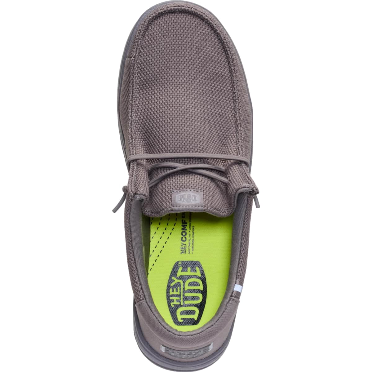 HEYDUDE Men Wally Work Comp Toe Wide, Black, 10