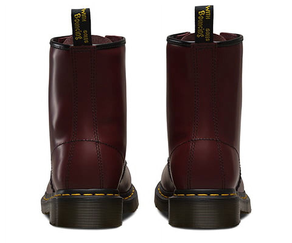 Dr. Martens Unisex 1460Z DMC 8 Lace Up Cherry Red Smooth Leather Boots Shoes Doc