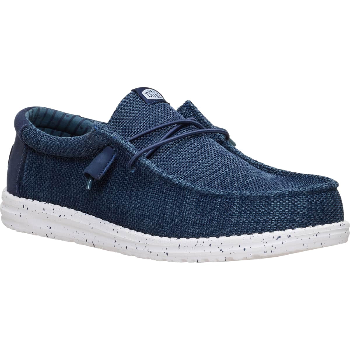 HEYDUDE Men Wally Stretch Sox Wide, Gray, 12