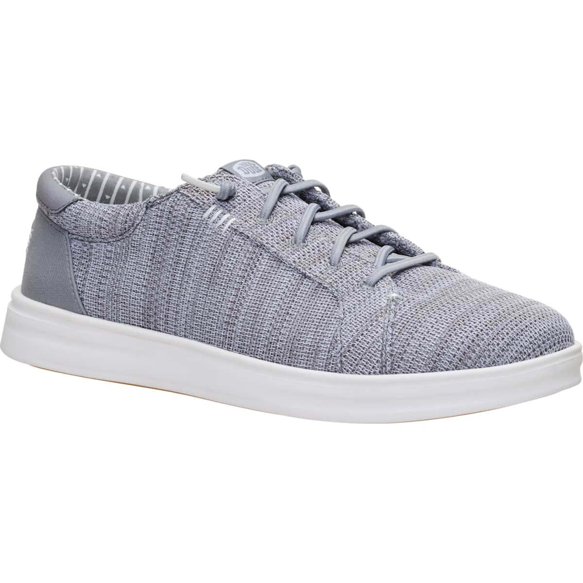 HEYDUDE Men Paul Pro Stretch Sox, Monument Grey, 10