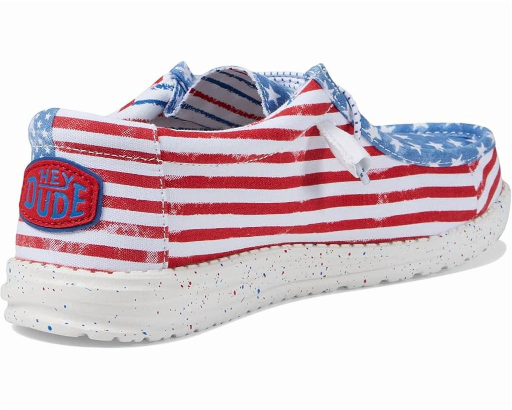 Hey Dude Wally Stars N Stripes Shoes