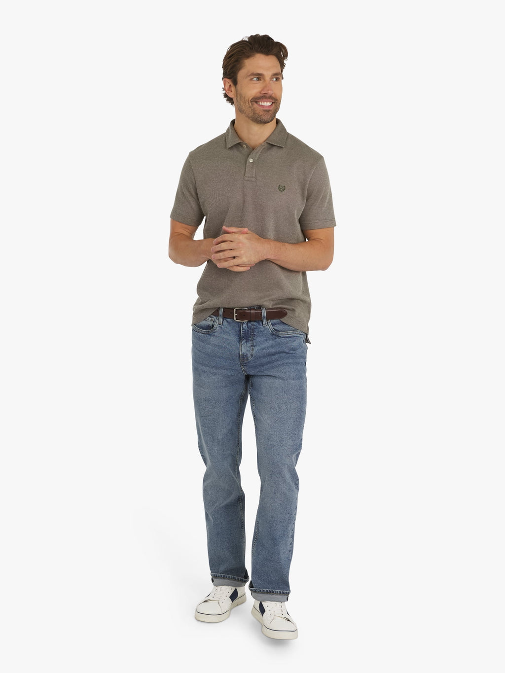 Chaps Men's & Big Men's Stretch Relaxed-Fit Denim Jeans, Sizes 30-42