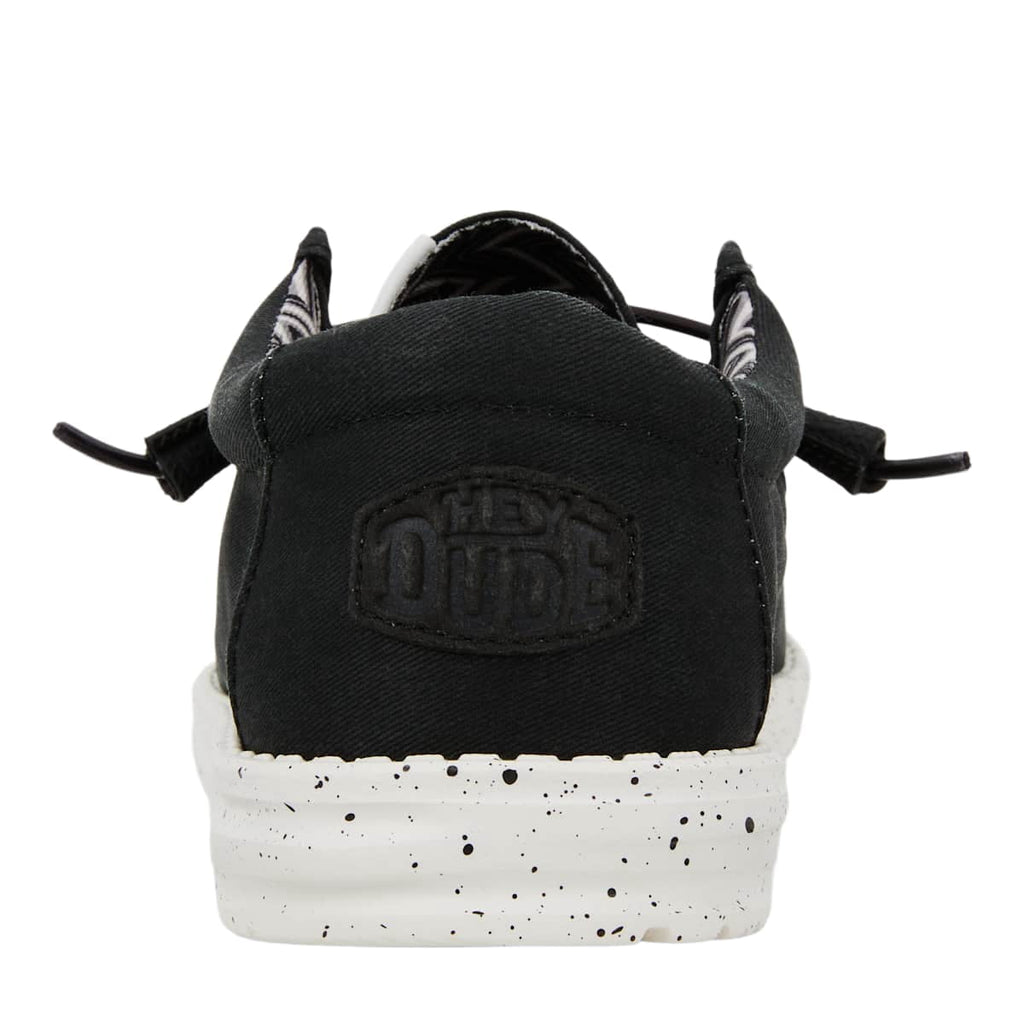 HEYDUDE Men Wally Stretch Canvas, Stone White, 9