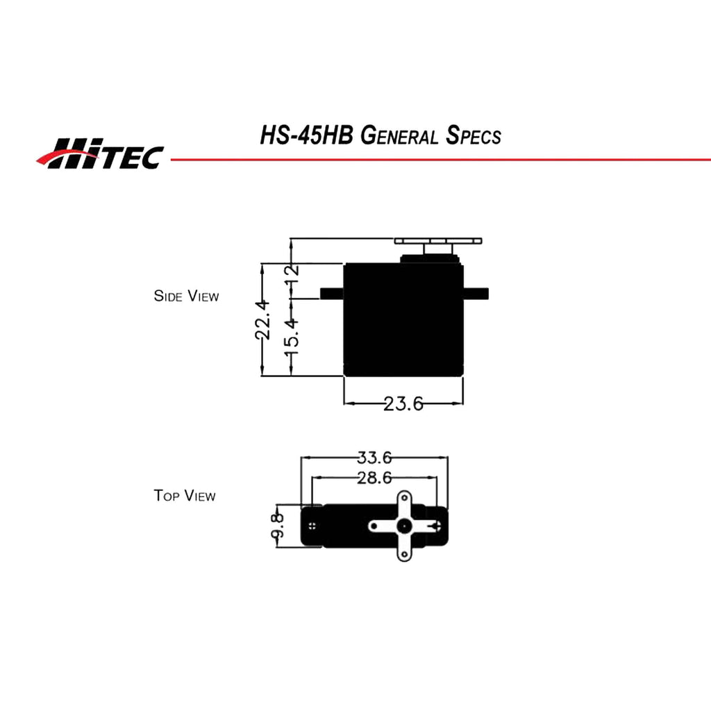Hitec Hs-45Hb Premium Feather Servo