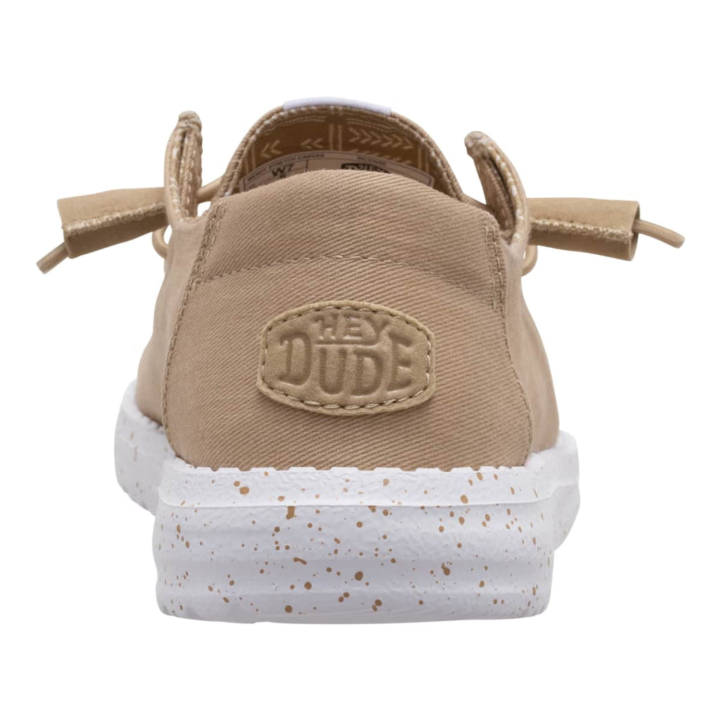 HEYDUDE Women Wendy Stretch Canvas, White, 12