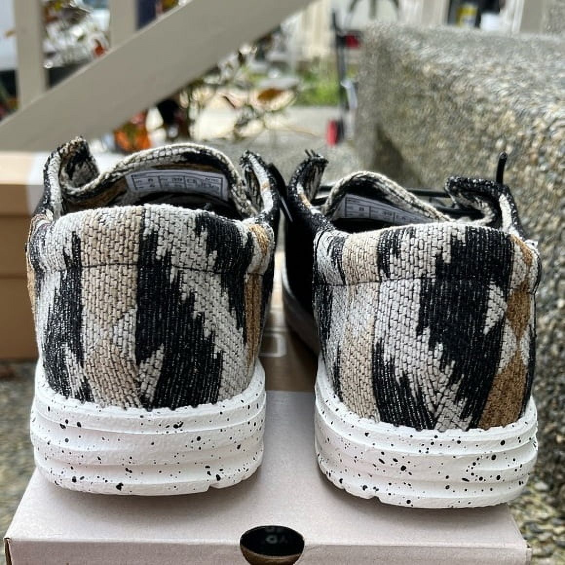 Hey Dude Wendy Aztec Shoes