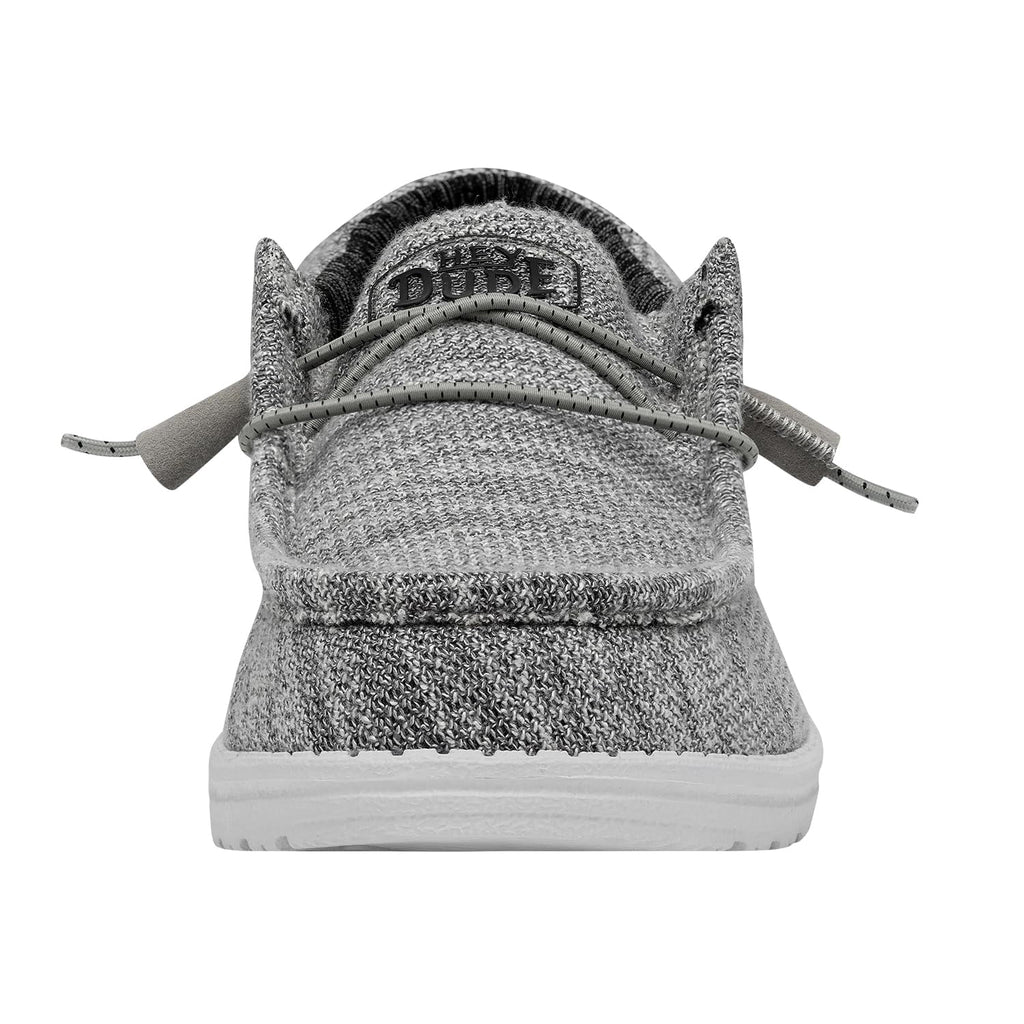 Hey Dude Men's Wally Stretch Mix Granite Size 12