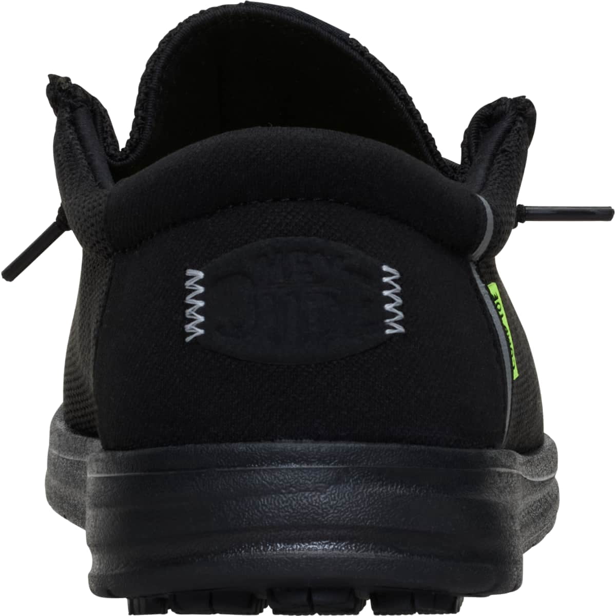 HEYDUDE Men Wally Work Comp Toe Wide, Black, 10