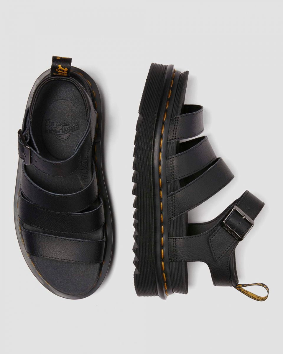Dr Martens Women's Blaire Sandal Black Athena Leather - 31520001