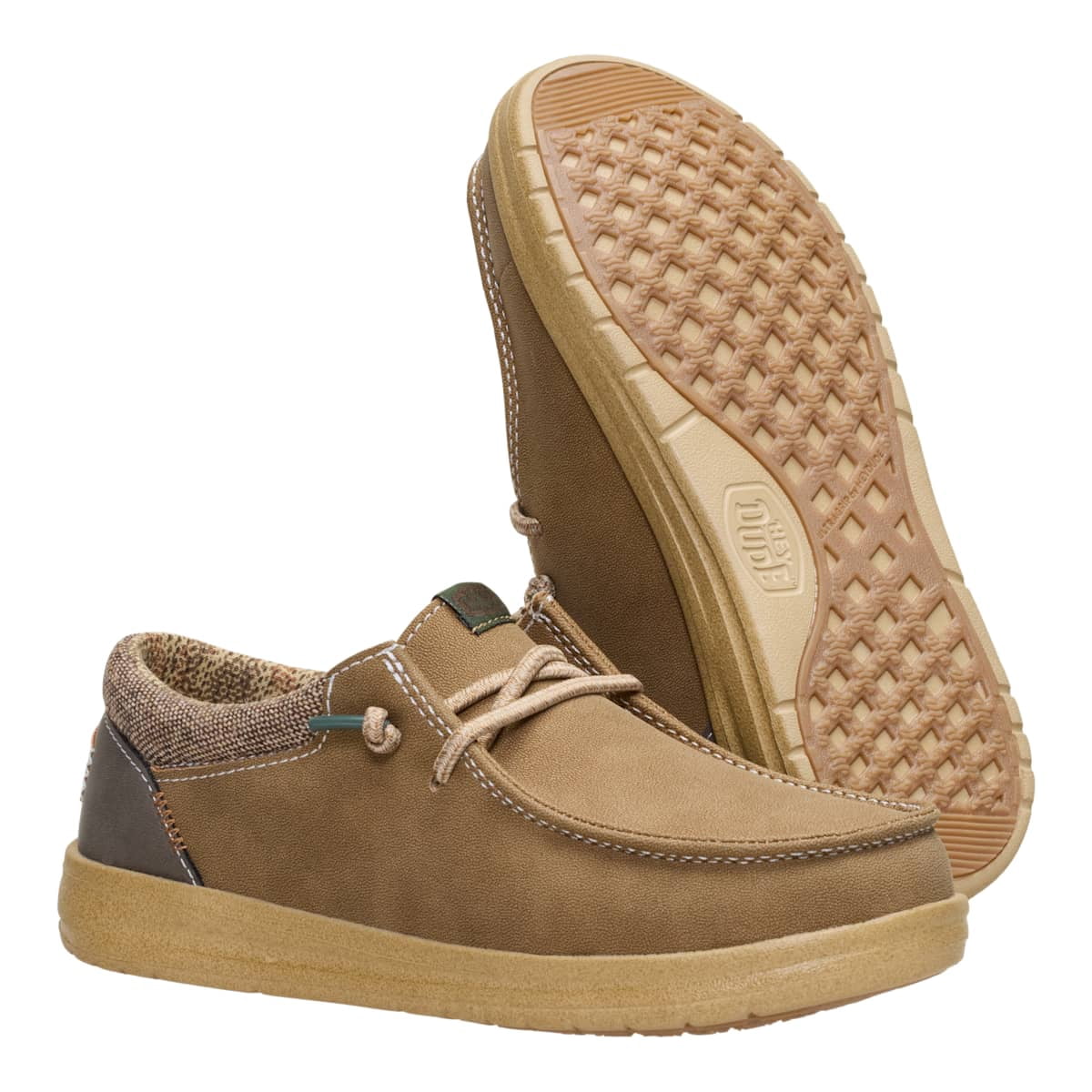 HEYDUDE Unisex Paul Youth Classic, Nut, 1