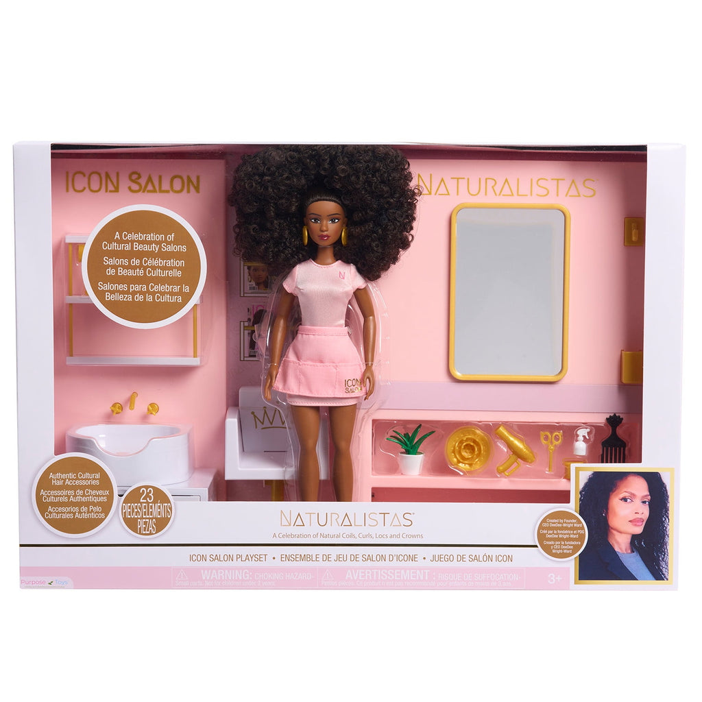 Naturalistas Dayna Icon Salon Playset