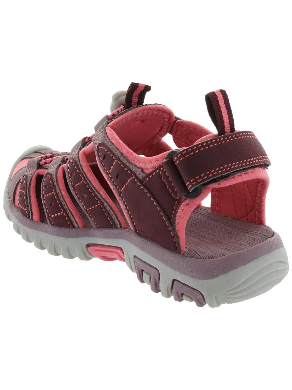 Hi-Tec Shore Boys' Active Water Sandals, Plum/Elderberry/Blossom, Size 3